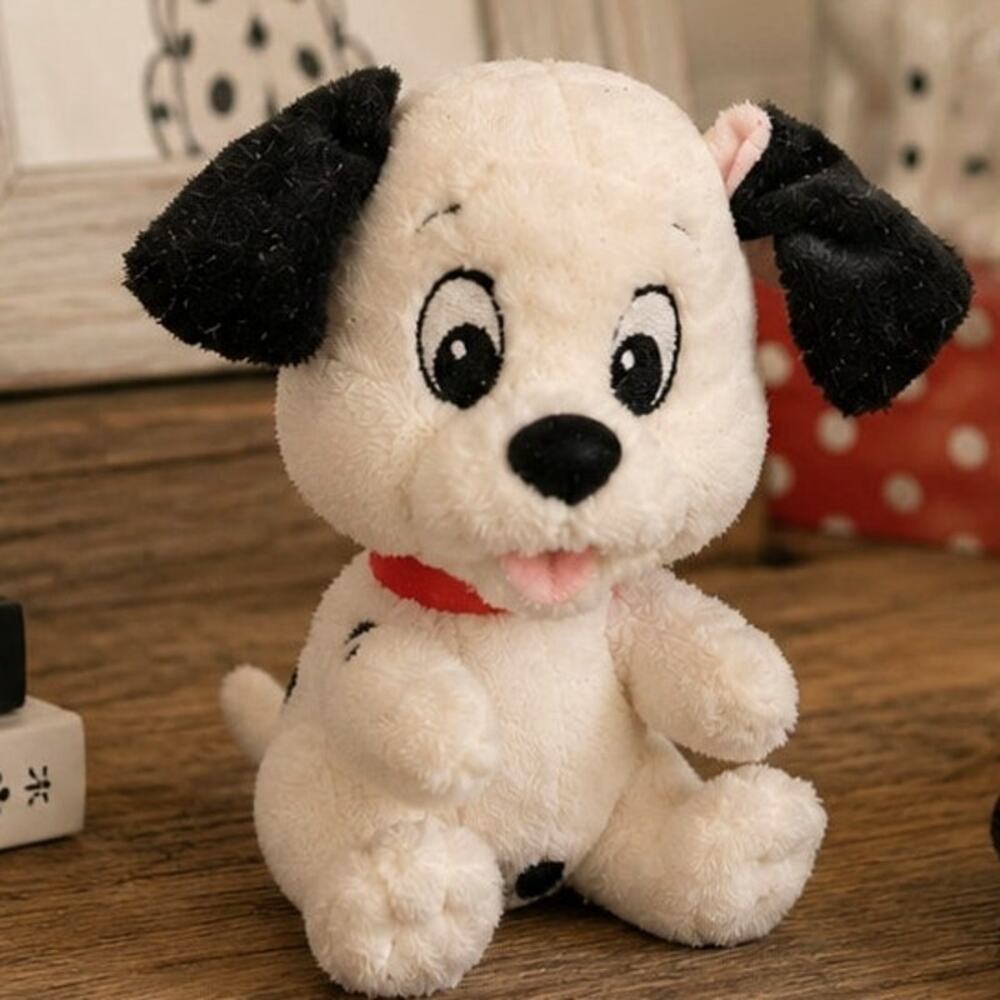 101 Dalmatians Puppy Plush Bobblehead 7" Vintage Collector Toy Disney Store